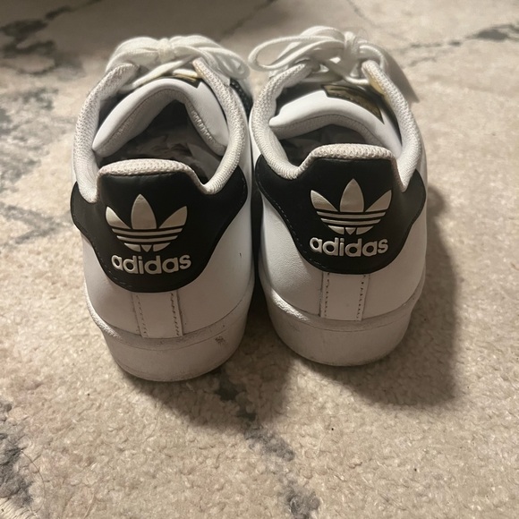 Adidas Superstars like new, worn once! - Picture 3 of 6